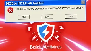 D3STRUINDO O COMPUTADOR COM BAIDU (TESTE DE V!RUS)