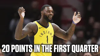 Lance Stephenson Scores 20 Points in the First Quarter of His First Game Back With the Pacers