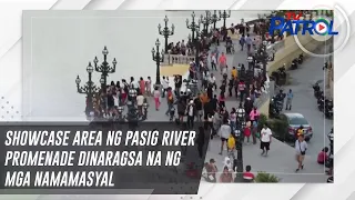 Showcase area ng Pasig River Promenade dinaragsa na ng mga namamasyal | TV Patrol