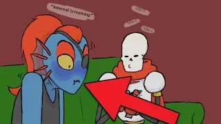 YOU WILL LAUGH WITHIN 15 SECONdS PAPYRUS & UNDYNE INSANE UNDERTALE COMIC DUB COMPILATION!