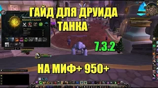 ГАЙД ДРУИД ТАНК ДЛЯ МИФ + 950+