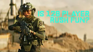 FAST PACED FUN | 128 Player Rush in the Newest BF2042 Update