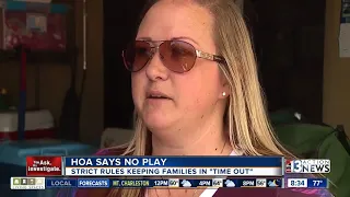 HOA says no play