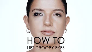 ND MINI MASTERCLASS | How To Lift DROOPY EYES| Natasha Denona Makeup
