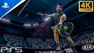 Tennis World Tour 2 - Nadal vs Kyrgios | Gameplay PS5™ [4K 60FPS]