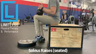 Seated Soleus Raise (Better Ankle Mobility, Less Achilles Pain!)