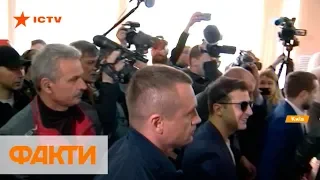 Зеленский и Порошенко проголосовали на выборах президента Украины