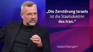 Eskalation in Nahost: Michael Roth (SPD) und Nahost-Expertin Kristin Helberg | maischberger