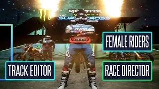 "New" Features - Supercross 3 The Official Videogame