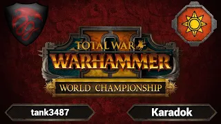 Warhammer World Championship Group Stage | Tank vs Karadok | Vampire Counts vs Lizardmen