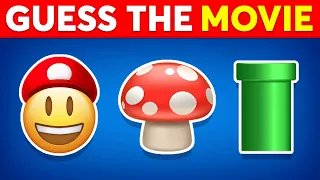 Guess the MOVIE by Emoji Quiz 🎬🍿 100 Movies Emoji Puzzles