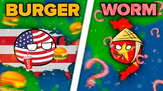 Favorite Food of Countryballs | Countryballs Animation