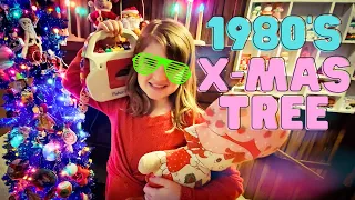 Check Out My 1980's Inspired Christmas Tree!