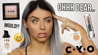 UHH FAIL..TESTING CYO MAKEUP / FULL FACE OF FIRST IMPRESSIONS