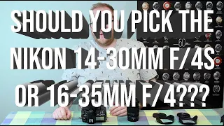 Nikkor 14-30mm F/4 S vs Nikon 16-35mm F/4, which ultra-wide lens is best for the Z-mount cameras?