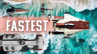 46 Fastest Starships in the Galaxy Ranked