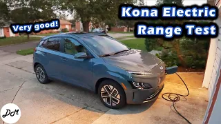 2022 Hyundai Kona Electric – Highway Range & Efficiency Test