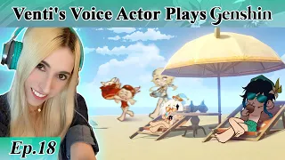 Venti's English Voice Actor plays GENSHIN IMPACT! Part 18 - Boom Baby