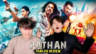 When Foreigners First watched SRK's Amazing Body?! | Pathaan Official Teaser