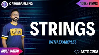 Strings in C Programming | Concept of Strings in C Programming