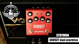 Strymon: SUNSET + D'Angelico Deluxe Bedford Chameleon