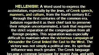 Torah vs. Hellenism/Spirit of Nikolaites