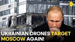 Russia-Ukraine War LIVE: Moscow says at least four drones shot down over western regions | WION Live