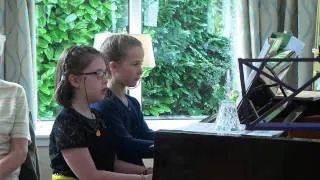 Bethany and Emily Piano Duet