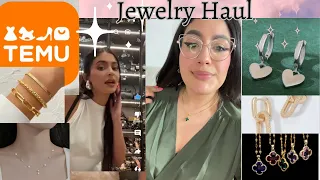 Temu Jewelry Haul | Designer Dupes? | Temu Haul under $40!