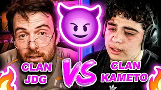 🔥 CLAN JDG VS CLAN KAMETO KCORP - COMMUNAUTARISME DU TWITCH FR