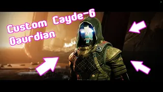 Cayde-6 in game Costume | Destiny 2 custom Guardian!