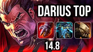 DARIUS vs MALPHITE (TOP) | 11/0/4, 7 solo kills, Legendary | TR Master | 14.8