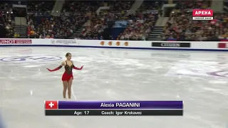 Alexia Paganini – 2019 European Figure Skating Championships SP