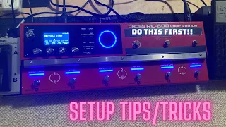 The most important 3 controls! Boss RC-600 Setup Tips/Tricks and Shortcomings in Firmware 1.04