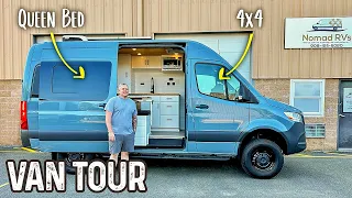Turning a VAN Into a HOME - Sprinter Van Stealth Camper Build
