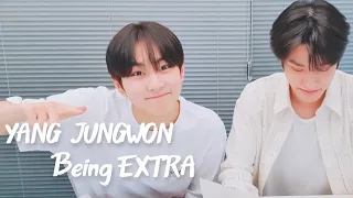 YANG JUNGWON Being ✨EXTRA✨ for 9 minutes straight