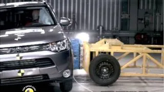 Mitsubishi Outlander Crash Test 2012 - Euro Ncap