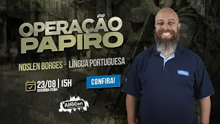 Aula de Língua Portuguesa - Operação Papiro - AlfaCon