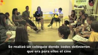 Escuela de cine infantil. Escuela de cine. La Chispa. Colaboración Ayto. Boadilla del Monte.