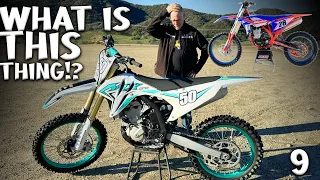 WHAT IS THIS THING?! FIRST CHINESE MOTOCROSS BIKE? - Dirt Bike Vlog 9