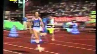 Прыжок в длину женщины Хайке Дрекслер  7 39 м  +0 3, Zurich 21 8 1985