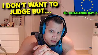 Tyler1 First Time in EU GYM - EU Challenge Day 2