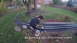 Backyard Railroad: Laying 7.5" Gauge Train Track (Kids for Life!)