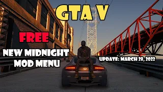 GTA 5 MOD MENU 🔥 MIDNIGHT MOD MENU 2022 🔥 FREE DOWNLOAD PC 2022 🔥 GTA V HACK 🔥 UNDETECTED