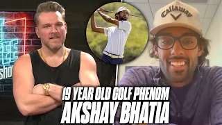 Akshay Bhatia Is The Next MASSIVE Guy In The Golf Game | Pat McAfee Show