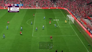 Manchester United v Brighton - Full Match Gameplay