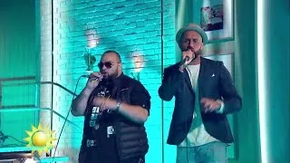 Medina sjunger "Haffla Avenyn" - Nyhetsmorgon (TV4)