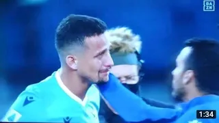 LAZIO DEFENDER FELIPE LUIZ IN TEARS AFTER TROLLING CORREA | Luiz felipe Red Card | Luiz felipe lazio