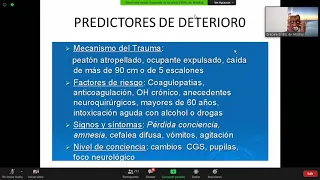 Emergentología - Traumatismo craneoencefálico Dr. Misdraji