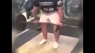 Hilarious deadlift fail!